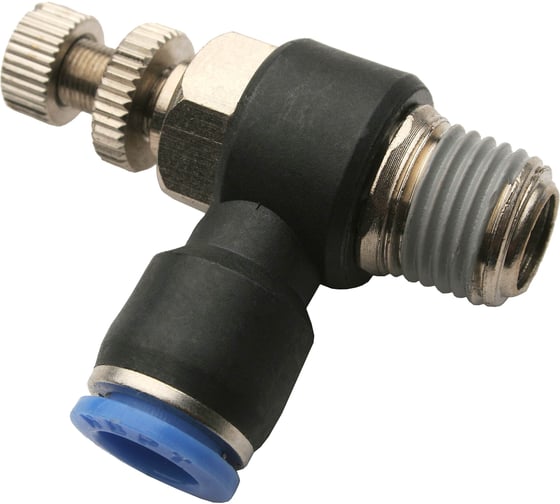 Изображение товара Дроссель-регулятор угловой NBPT NSC 6-04 арт. 1 шт. 87250