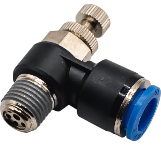 Изображение товара Дроссель-регулятор угловой NBPT NSC 6-03 арт. 1 шт. 87243