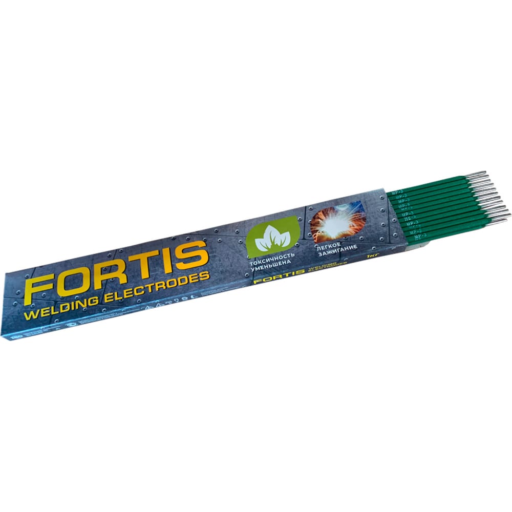 Сварочные электроды FORTIS TANTAL электроды fortis мр 3 3мм 2 5кг