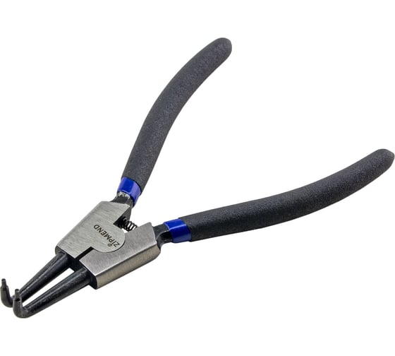 Изображение товара Съемник стопорных колец загнутый ZIPMEND (разжим) L-180 мм ZR-P131002-BE