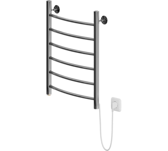 Изображение товара Полотенцесушитель MIXLINE CAPELLA 60x40 кноп выключятель, 222 Вт, 6 перекладин, правый электрический_ 556359
