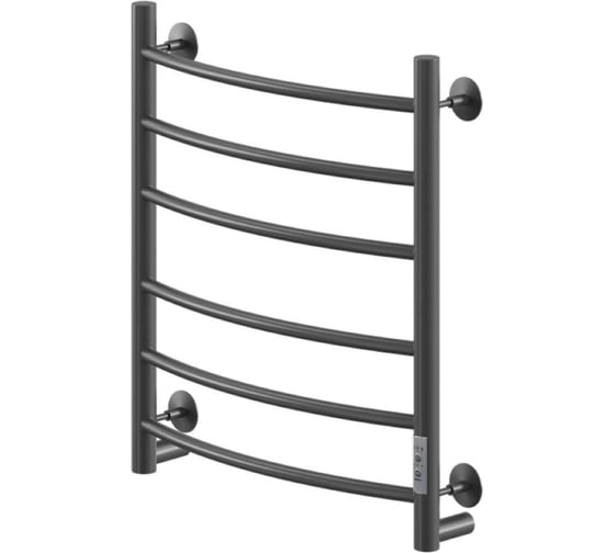 Изображение товара Полотенцесушитель MIXLINE CAPELLA 60x50 таймер, 253 Вт, 6 перекладин электрический ЧЕРНЫЙ_ 556410