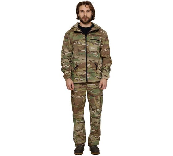 Изображение товара Костюм мужской Прабо Турист ТиСи КМФ ягель 112-116/170-176 (56/3) 20795