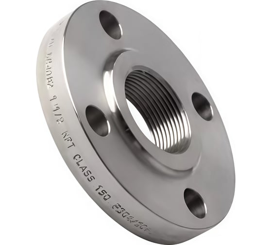 Изображение товара Фланец vfz.su DIN 2566 резьбовой Ду 25 (1) Ру-10/16 Ст.20 ВФЗ 223210020