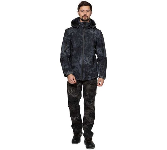 Изображение товара Куртка мужская Прабо Tactical КМФ питон ночь 112/170-176 (56/3) 18577