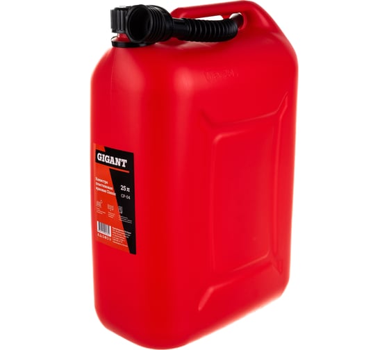 Изображение товара Канистра пластиковая красная 25 л Gigant CP-04