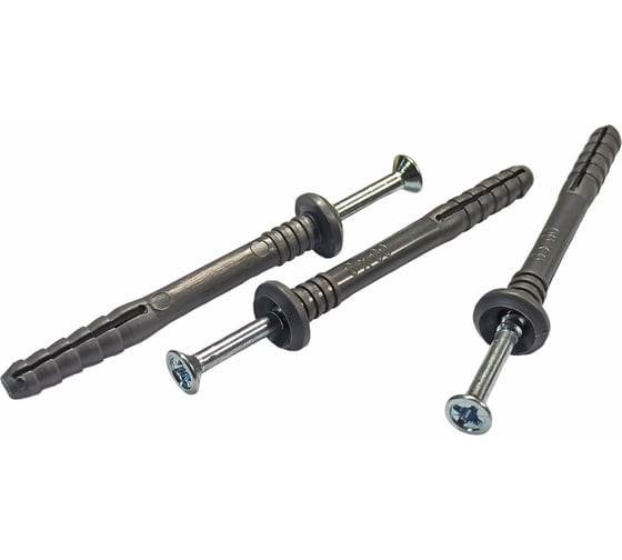 Изображение товара Дюбель-гвоздь Daxmer 6х60 гриб, полипропилен 150 шт 00000333563