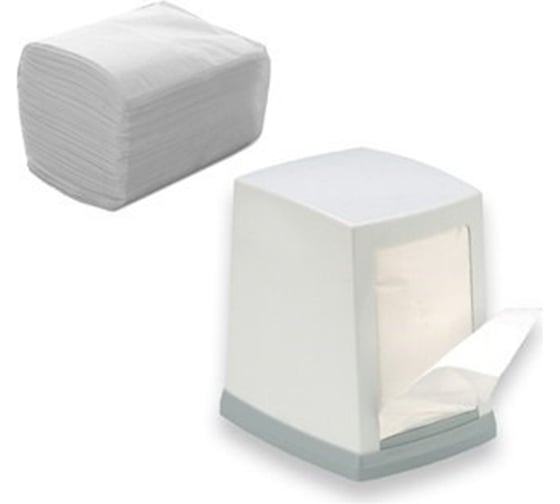 Изображение товара Салфетки бумажные для настольного диспенсера, 48 пачек CRAFTICA 75900