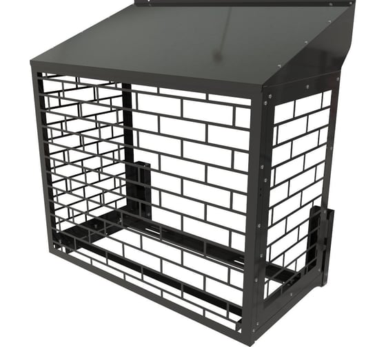 Изображение товара Корзина для кондиционера АрсеналЪ Кладка, 942x1150x641, центральная и две боковые панели с косой крышей КЧ-32-1150-К