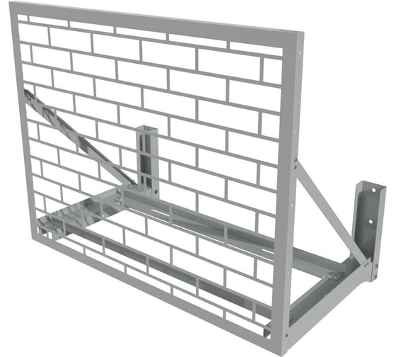 Изображение товара Корзина для кондиционера АрсеналЪ Кладка, 1065x1300x728, одна центральная панель КС-10-1300-К