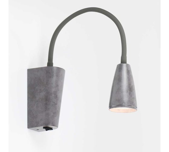 Изображение товара Светильник бра General Lighting Systems на гибком основании с выключателем на корпусе накладной серия Поэма GWL-GU10-M-IP20 661945