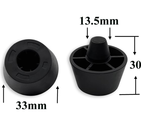 Изображение товара Клипса - отбойник капота КрепАвто для Citroen, Peugeot 3117