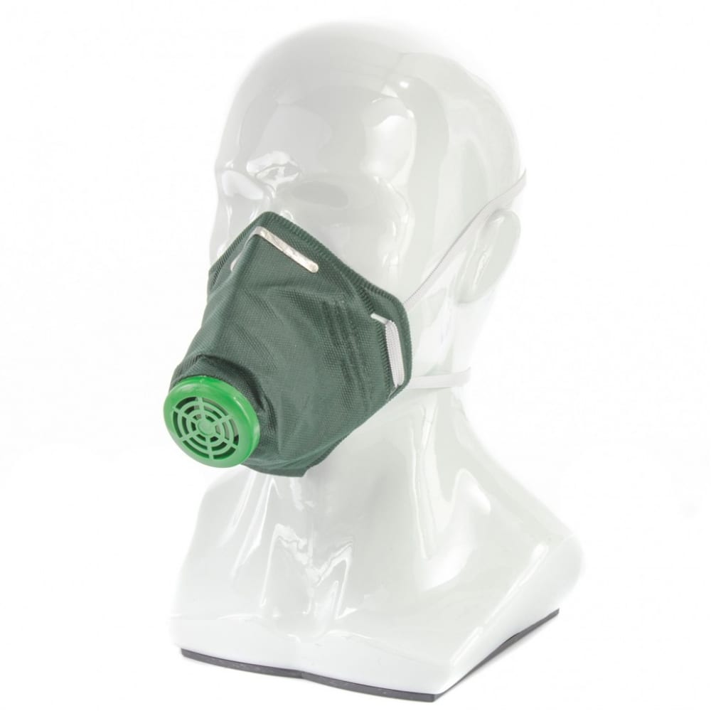 Респиратор СИБРТЕХ защитная маска сибртех 89246 класс защиты ffp1 до 4 пдк с клапаном выдоха угольная