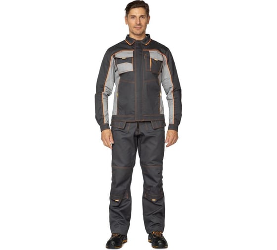 Изображение товара Мужской костюм Прабо Бренд 2 2020 т.серый/с.серый 88-92/170-176 (44/3) 31826