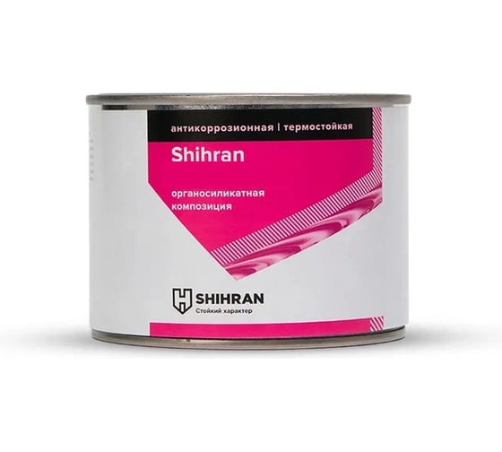 Изображение товара Органосиликатная композиция SHIHRAN белая RAL 9003, 0.4кг 007509