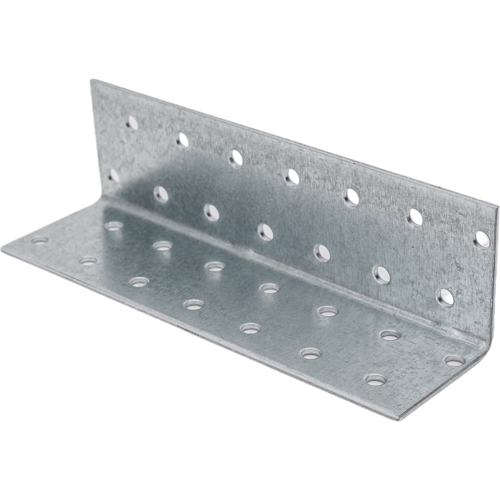 Изображение товара Крепежный уголок равносторонний ГУРТ KUR 40х40х80х1,5, 50 шт