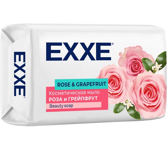 Изображение товара Туалетное мыло Exxe Роза и грейпфрут, 90 г 275871