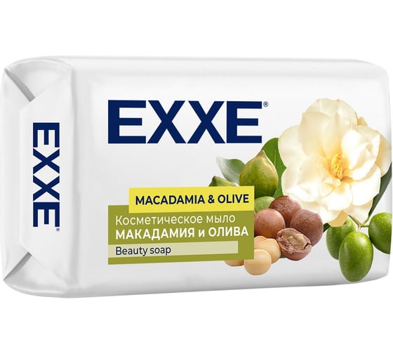 Изображение товара Туалетное мыло Exxe Макадамия и олива, 90 г 275873