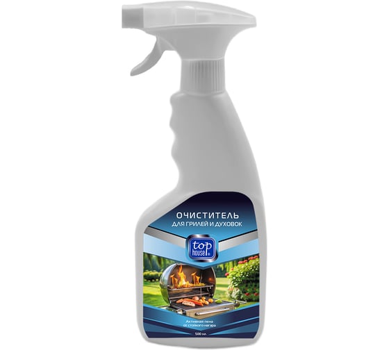 Изображение товара Очиститель нагара и стойких загрязнений TOP HOUSE 500 мл 181343