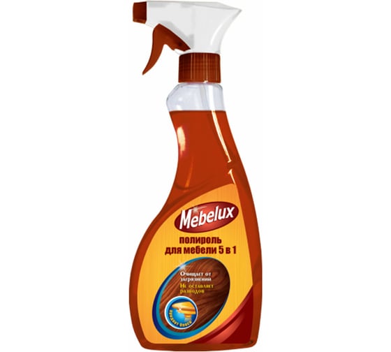 Изображение товара Полироль для мебели для любых поверхностей ОФИСМАГ MEBELUX с распылителем, 500мл, 5в1 32356 609388