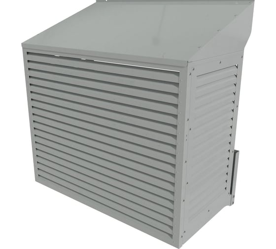 Изображение товара Корзина для кондиционерa АрсеналЪ Жалюзи / 1065x1300x728 / Центральная, две боковые и нижняя панели с косой крышей КС-42-1300-Ж