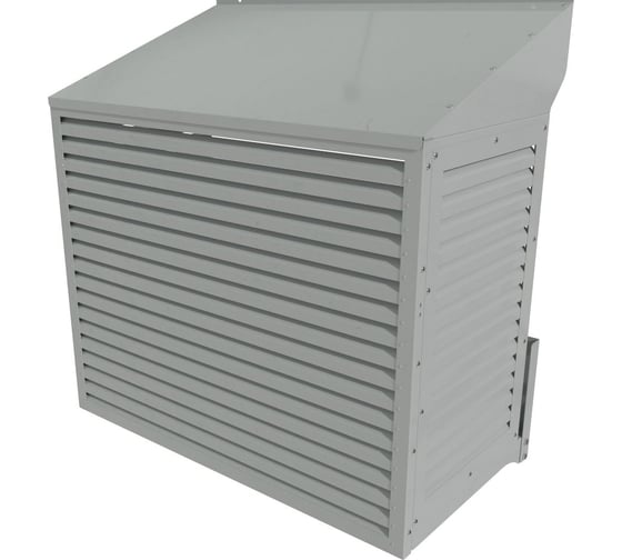 Изображение товара Корзина для кондиционерa АрсеналЪ Жалюзи / 1065x1300x728 / Центральная и две боковые панели с косой крышей КС-32-1300-Ж