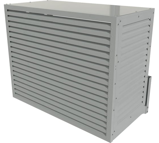 Изображение товара Корзина для кондиционерa АрсеналЪ Жалюзи / 792x1040x571 / Центральная, две боковые и нижняя панели с прямой крышей КС-41-1040-Ж