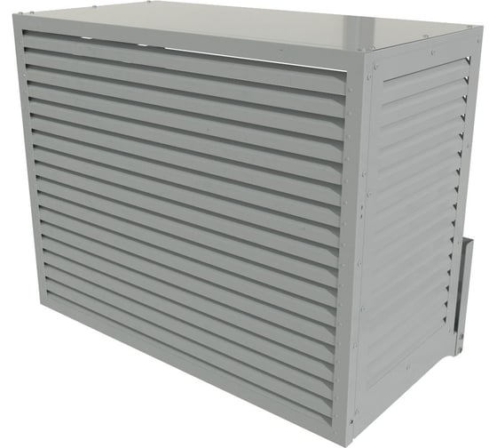 Изображение товара Корзина для кондиционерa АрсеналЪ Жалюзи / 1065x1300x728 / Центральная и две боковые панели с прямой крышей КС-31-1300-Ж