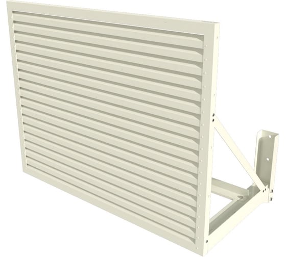 Изображение товара Корзина для кондиционерa АрсеналЪ Жалюзи / 942x1150x641 / Одна центральная панель КБ-10-1150-Ж
