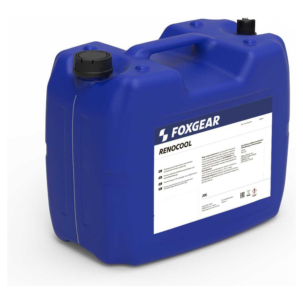 Изображение товара Смазочно-охлаждающая жидкость FOXGEAR RENOCOOL SOLUBLE ER, 20L 0095271003