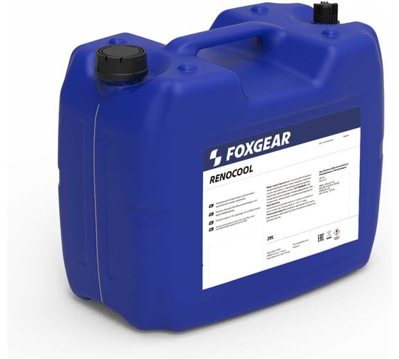 Изображение товара Смазочно-охлаждающая жидкость FOXGEAR RENOCOOL SOLUBLE ER, 20L 0095271003