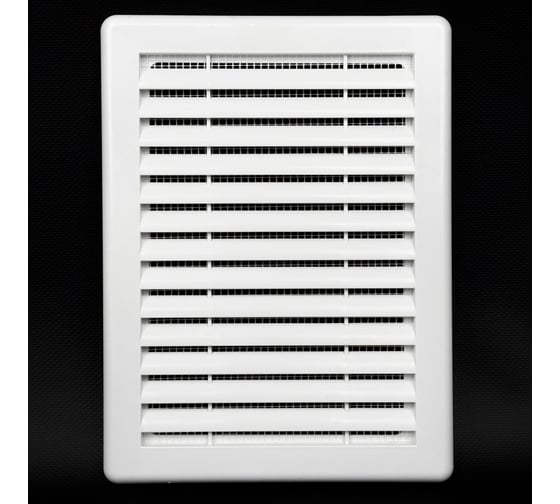 Изображение товара Решетка разъёмная KRAFTAIR с москитной сеткой 180x240 белая из ABS пластика А002