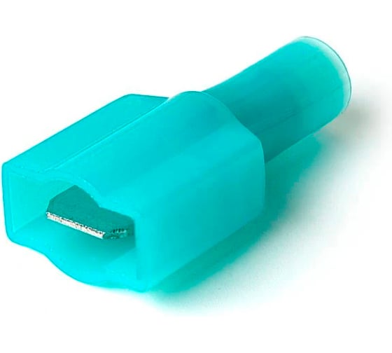 Изображение товара Разъем плоский HLT РПИ-П(H) 2.5-(6.35) синий 20шт. (20уп./уп.) 084-13-034