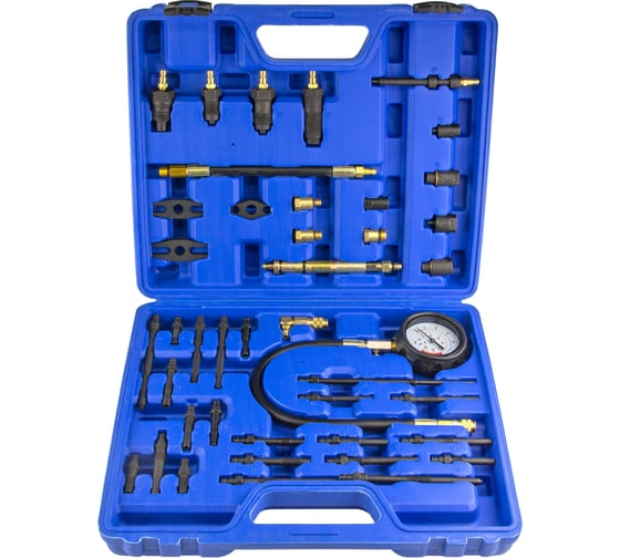 Изображение товара Универсальный компрессометр для дизельных и бензиновых двигателей ZIPMEND  "MASTER SET" , 48 предметов ZS-F132003