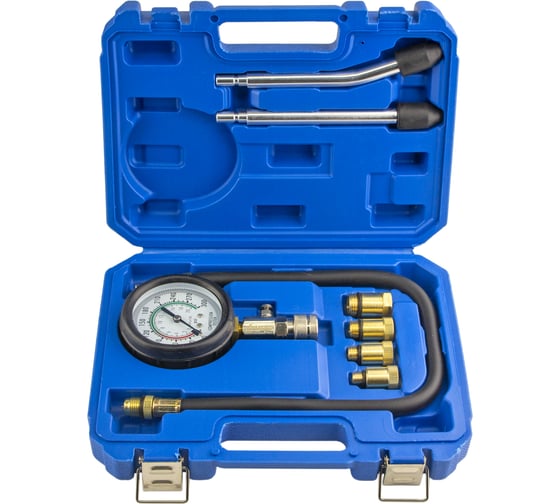 Изображение товара Компрессометр бензиновый универсальный ZIPMEND 0-20 bar, 8 предметов ZS-F131002