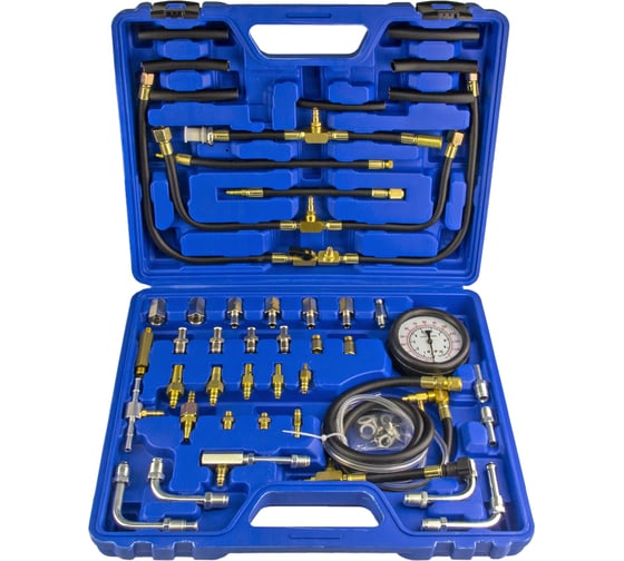 Изображение товара Тестер давления топлива ZIPMEND MASTER SET (0-10 bar), 46 предметов ZS-F020003