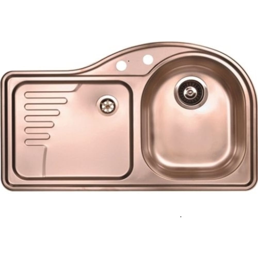 Изображение товара Мойка ALVEUS FUTUR 40 R MONARCH COPPER 845x510 с сифоном в комплекте