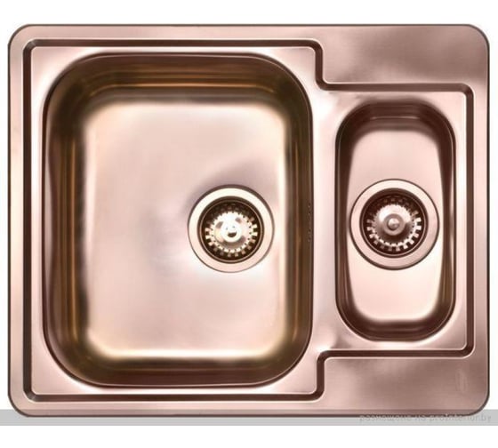 Изображение товара Мойка ALVEUS LINE 50 MONARCH COPPER 615x500 в компл. с выпуском без сифона 1068992