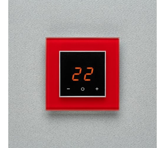 Изображение товара Терморегулятор AURA ORTO 1586 Red Luminous (светящийся красный) 059233