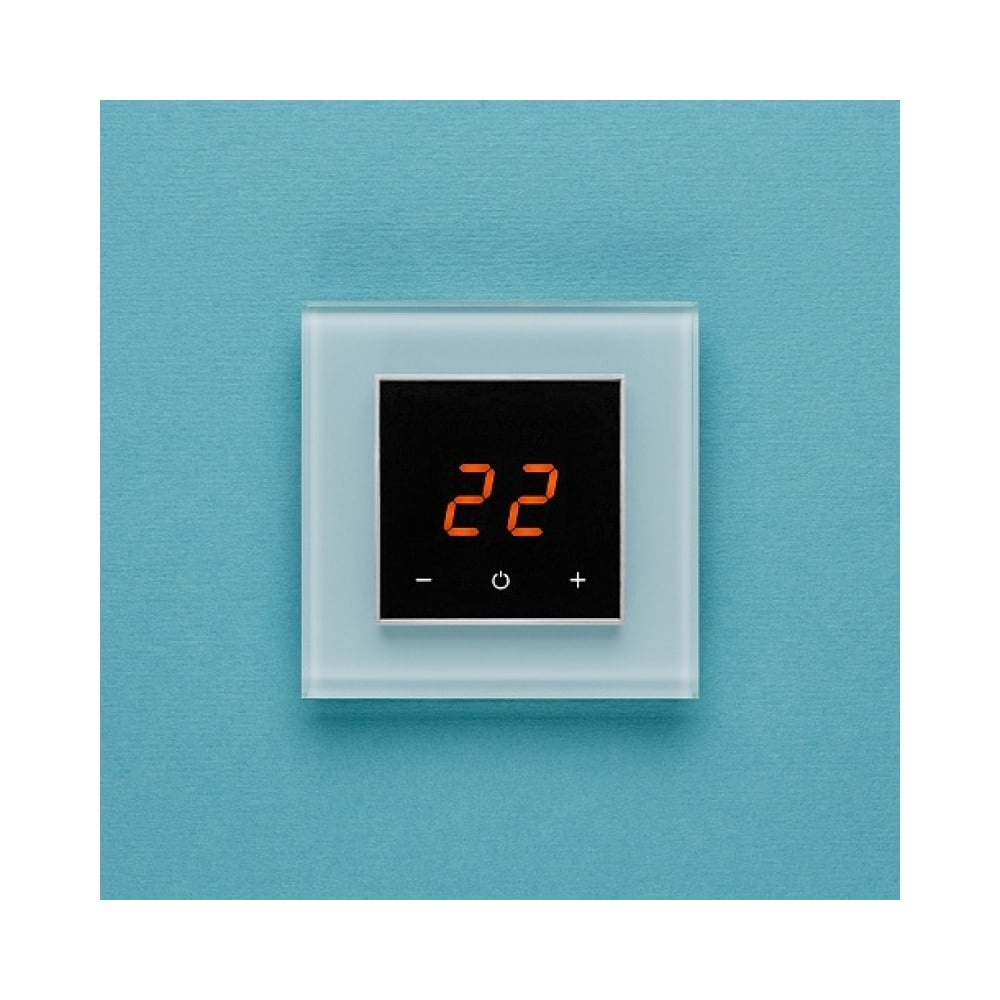 Изображение товара Цифровой терморегулятор AURA ORTO 1603 Blue Pastel для отопления пола