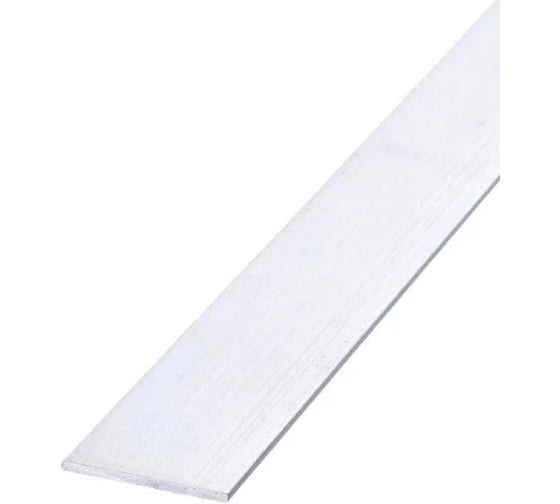 Изображение товара Полоса ACCURATE 2000x30x2 алюминиевая 2м 30x2мм анодированная Поласа анод 30*2мм*2М(60)