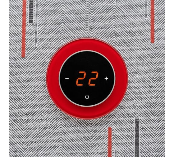 Изображение товара Терморегулятор AURA RONDA 1586 Red Luminous (светящийся красный) 059258