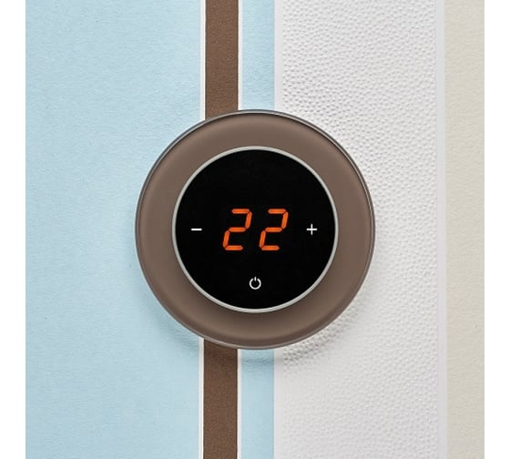 Изображение товара Терморегулятор AURA RONDA 7013 Brown Natural (натуральный коричневый) 059256