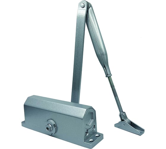 Изображение товара Доводчик дверной Trodos DC-85 до 85 кг, разъемный, серебро 272067