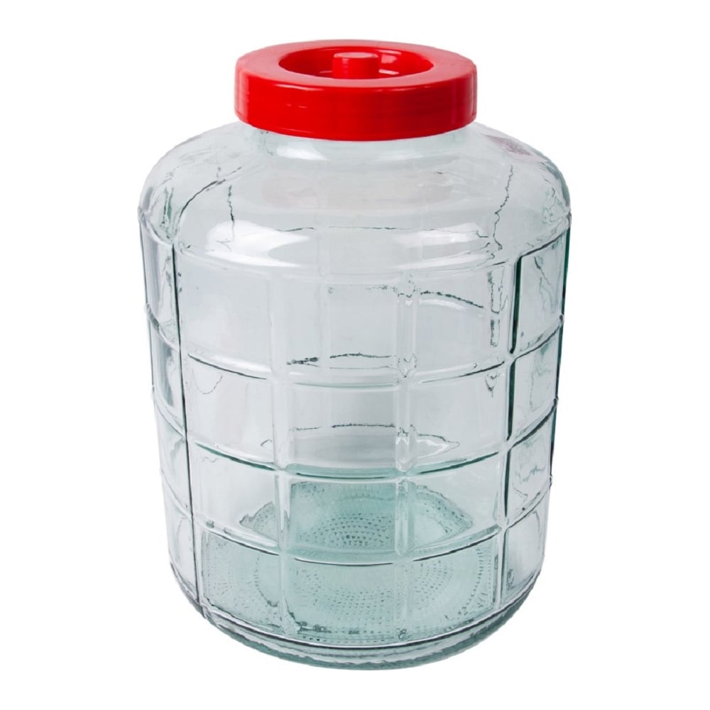 Изображение товара Стеклянная бутыль ЛЕТО 15л с гидрозатвором герметичная универсальная