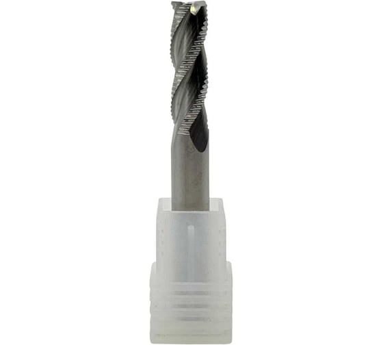 Изображение товара Фреза концевая твердосплавная обдирочная TORNERI ц/х ф 6.0x18x50 мм z=3, по алюминию Т026133