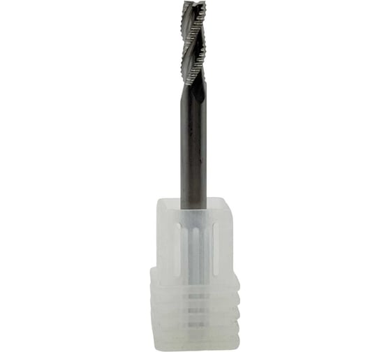 Изображение товара Фреза концевая твердосплавная обдирочная TORNERI ц/х ф 4.0x12x50 мм z=3, по алюминию Т026132