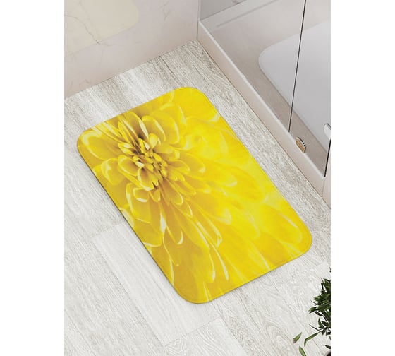 Изображение товара Коврик противоскользящий JoyArty "Ослепительный цветок" для ванной, сауны, бассейна, bath_13403