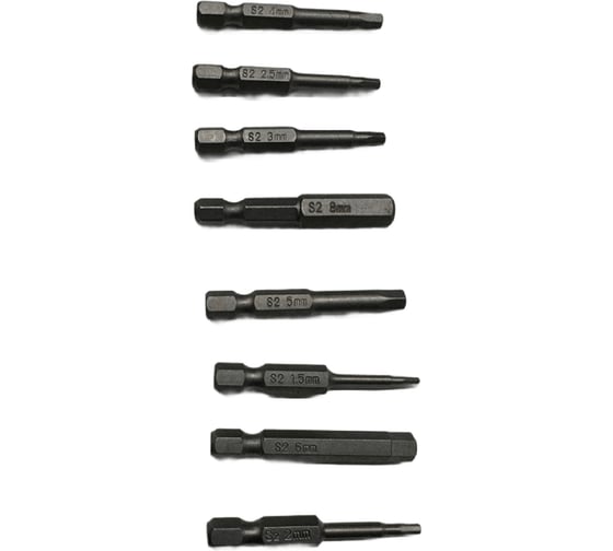 Изображение товара Набор бит Turbosky 8шт 740