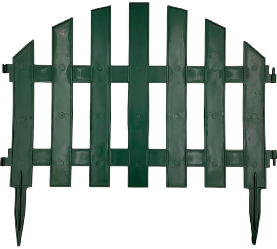 Изображение товара Забор декоративный ЛЕТО Уютный сад 7секц. 34,5смх2,67м зеленый 23623